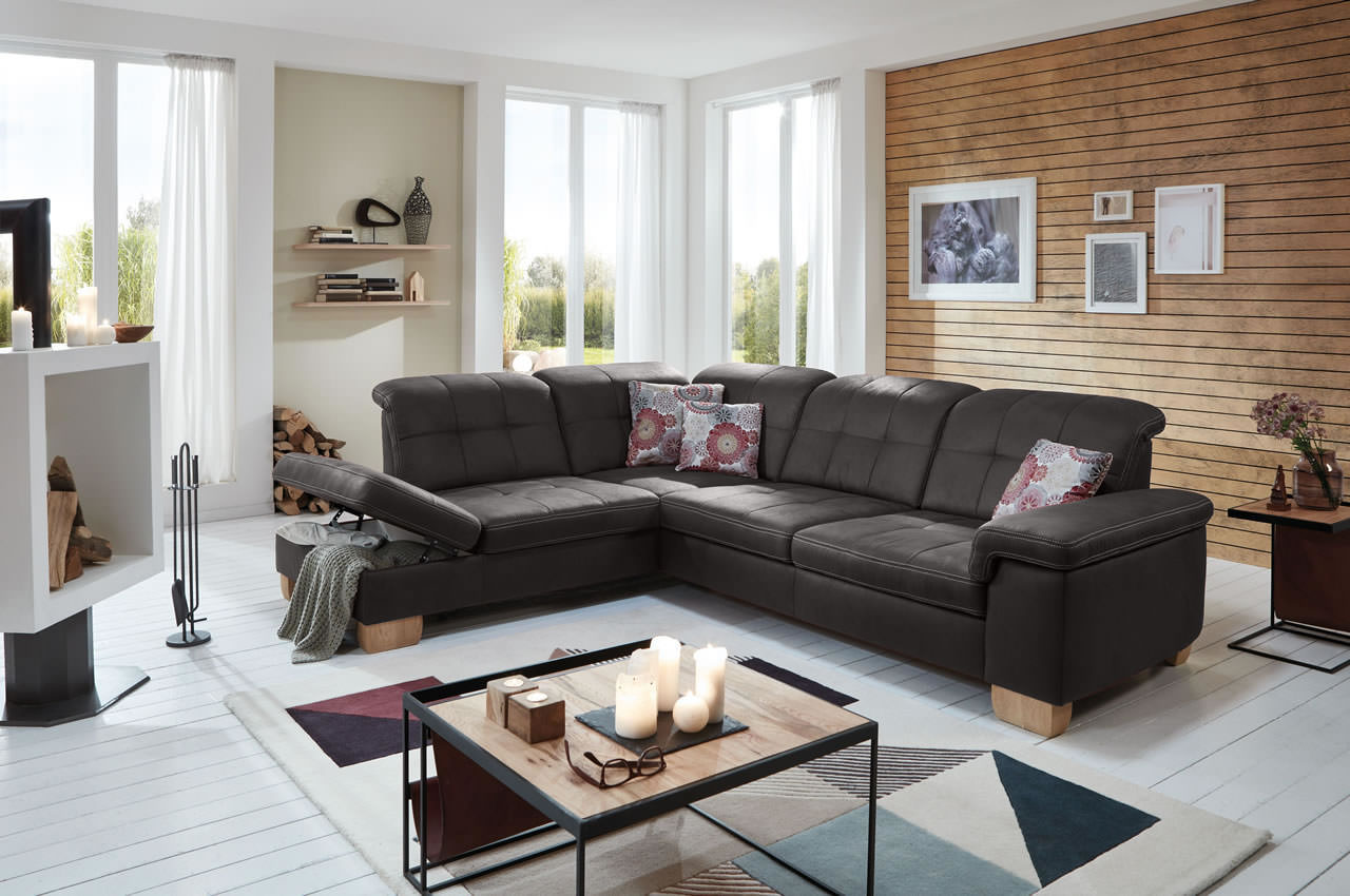 pp la16028 ecksofa links deluxe anthrazit milieu bettkasten