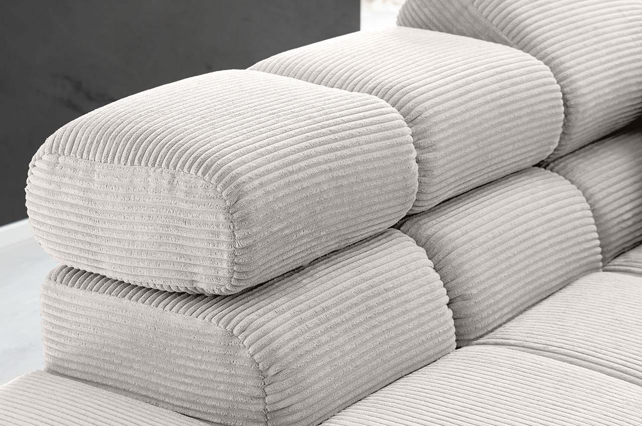 candy ecksofa links wilson xl cord hellgrau kopfteil detailbild 1