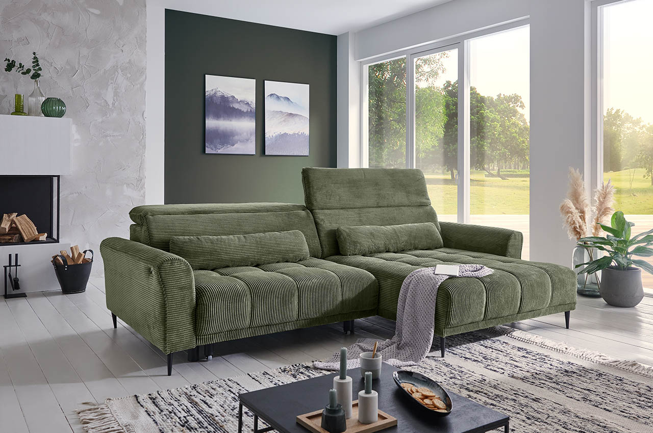 keno iwaniccy ecksofa logan rechts cord hydra 77 gruen milieubild keno iwaniccy ecksofa logan rechts cord hydra 77 gruen milieubild