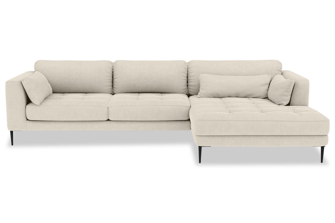 luzi ecksofa rechts joiz c13041 beige frontansicht