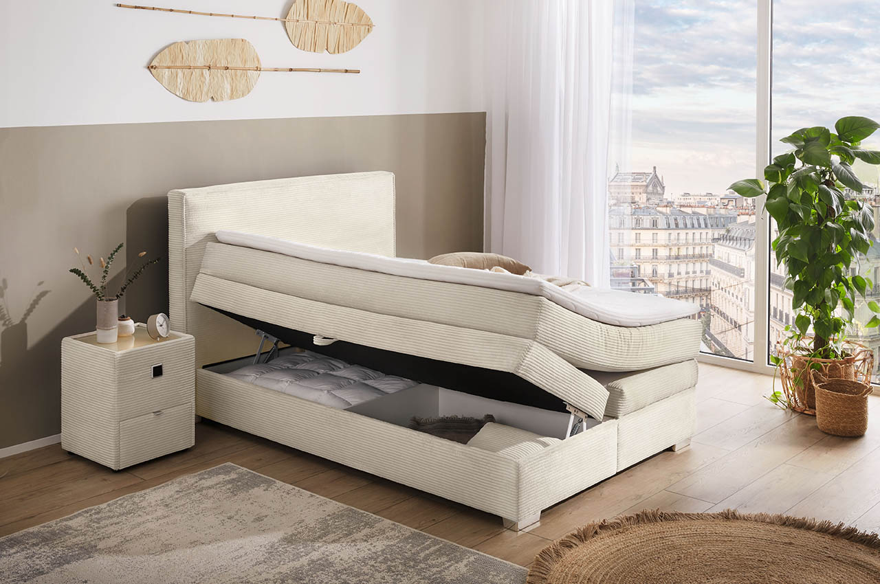 arabella boxspringbett 140x200 426 07 milieubild mit bettkasten links