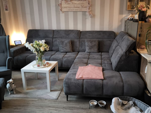 Kundenbild Ecksofa OTM Livorno IWA41 MR LIN90SZ Kundenbild Ecksofa OTM Livorno IWA41 MR LIN90SZ