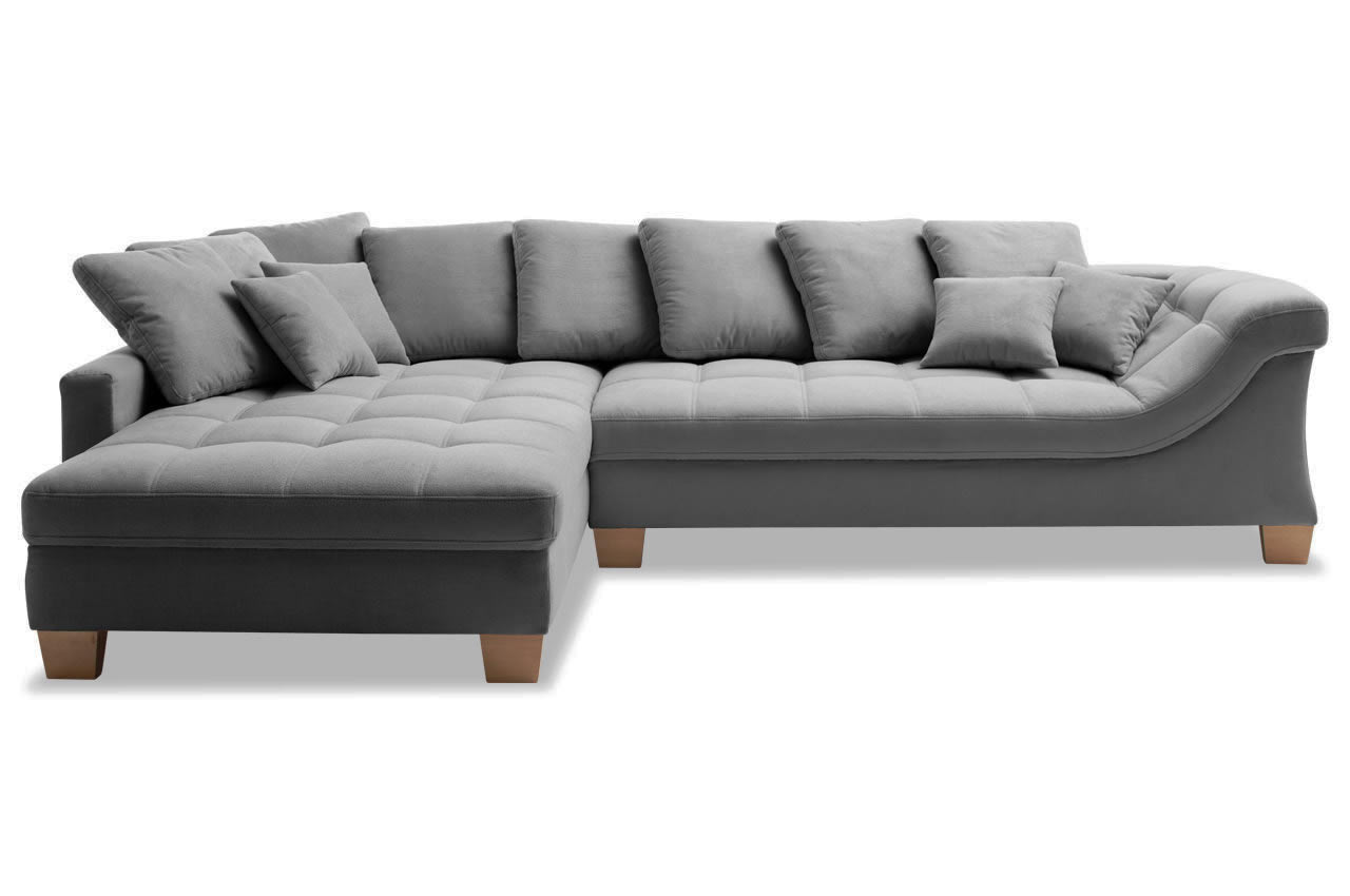 ecksofa bologna links stoff miami 06 rock frontansicht ecksofa bologna links stoff miami 06 rock frontansicht