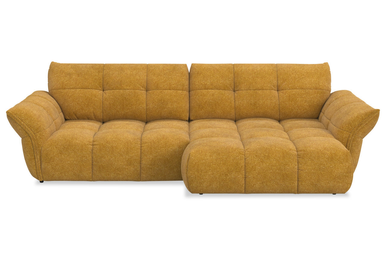 ecksofa tino rechts in cloud a062 gold frontansicht ecksofa tino rechts in cloud a062 gold frontansicht