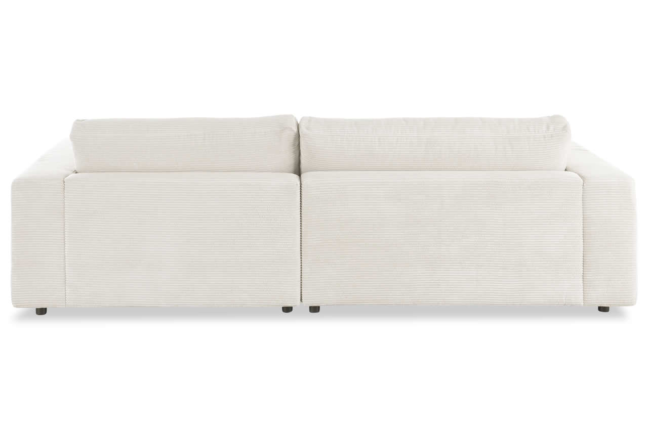 candy high end ecksofa mit longchair rechts cord snow rueckseite