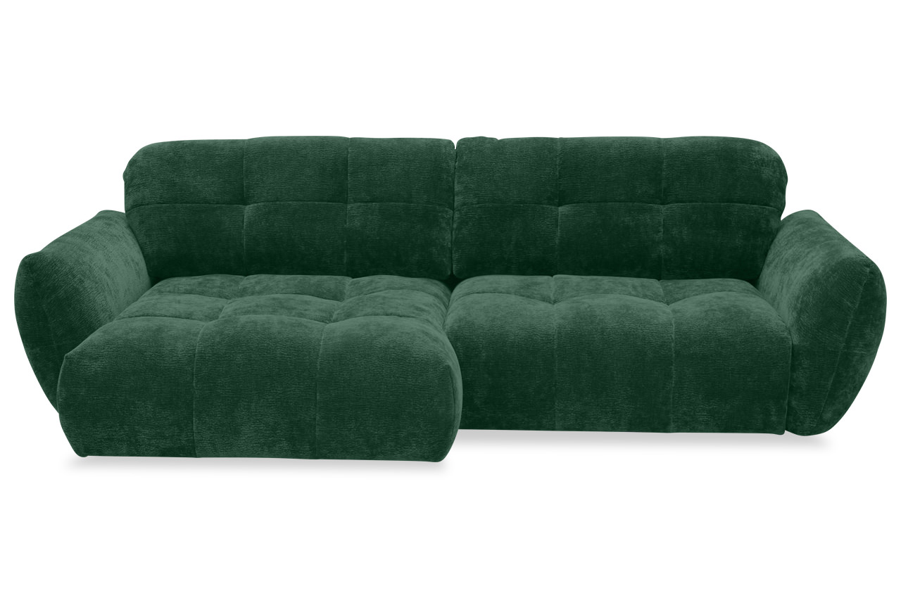 ecksofa nivo links stoff cloud a063 dunkelgruen frontansicht ecksofa nivo links stoff cloud a063 dunkelgruen frontansicht