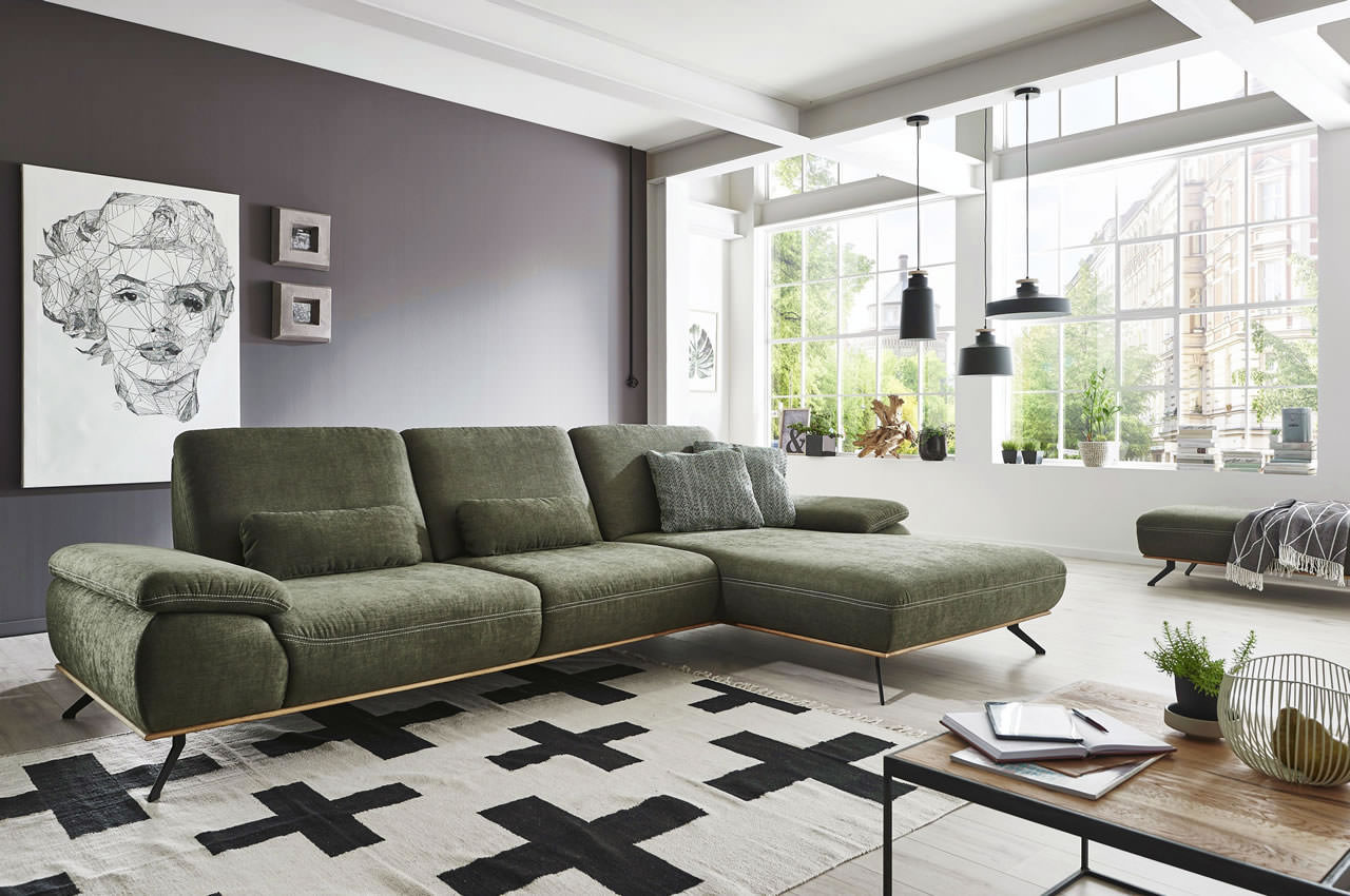 ze em18063 ecksofa sava rechts stoff longlife farbe moos milieubild