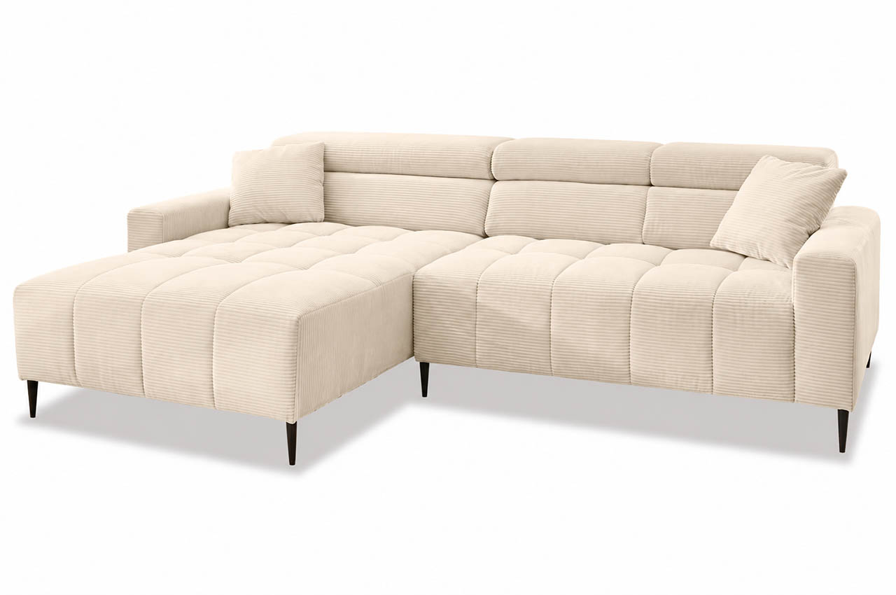 Ecksofa Vinto links mit elektrischer Sitztiefenverstellung Ecksofa Vinto links mit elektrischer Sitztiefenverstellung