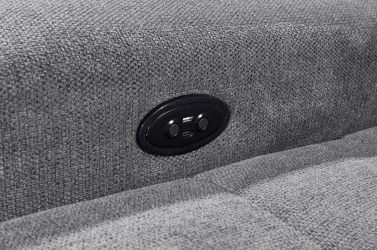 rockdale ecksofa mit ottomane rechts von ed lifestyle stoff glow farbe 19 anthrazit detailbild funktionsknopf