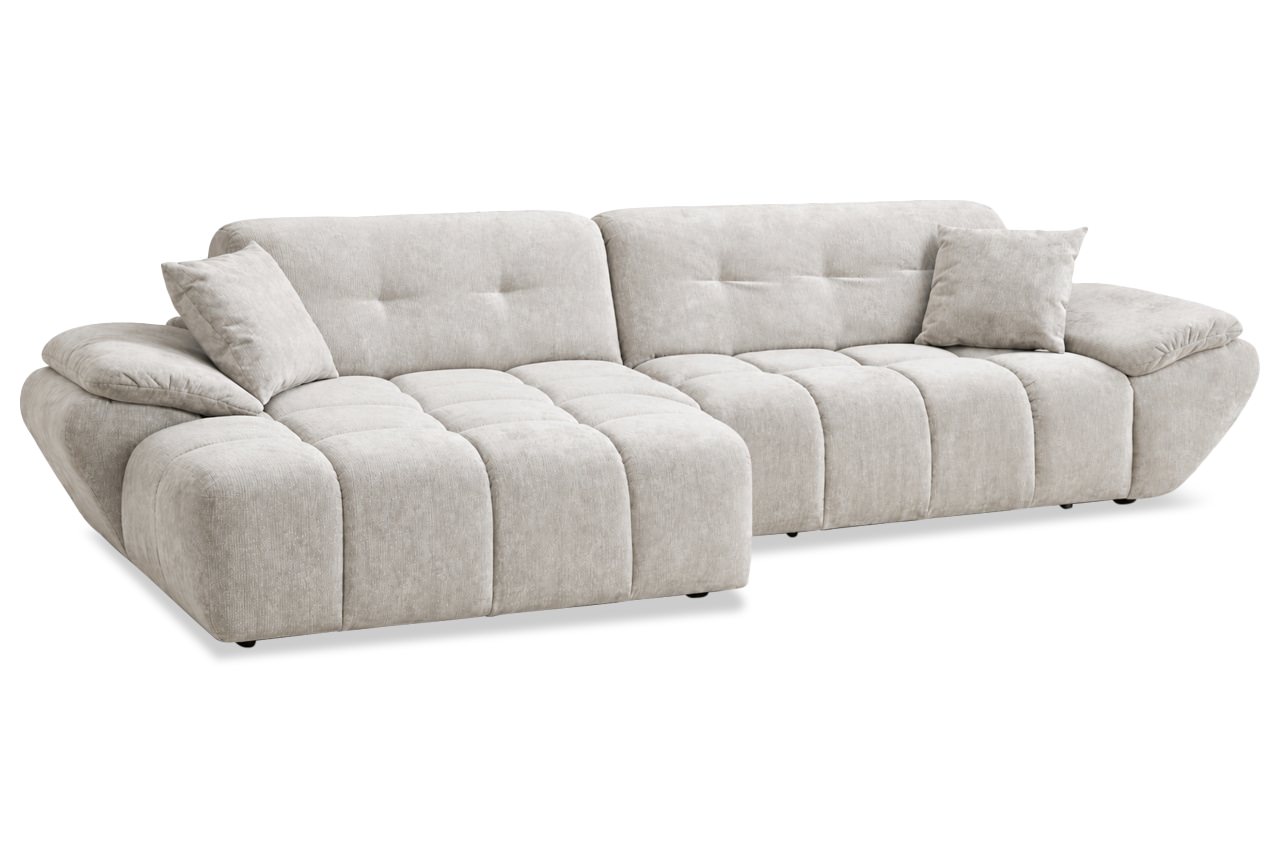 Ecksofa Miro links optional mit elektrischer XXL Sitzverstellung Ecksofa Miro links optional mit elektrischer XXL Sitzverstellung