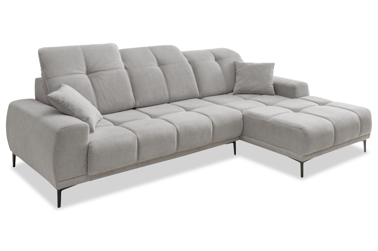 nesto benformato ecksofa rechts stoff coroni 9302 silber nesto benformato ecksofa rechts stoff coroni 9302 silber