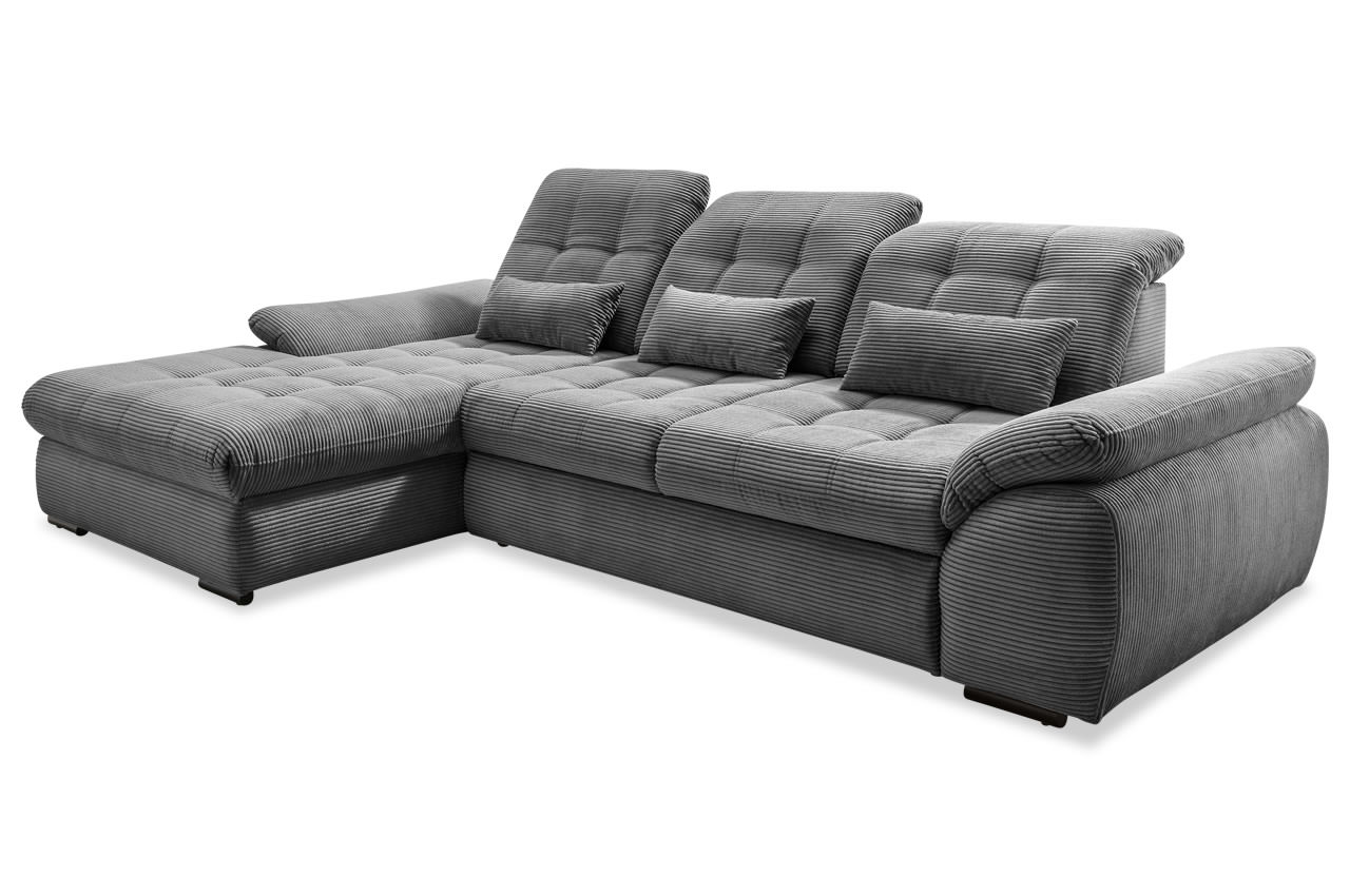 benformato ecksofa rigatti links cord 4801 grau benformato ecksofa rigatti links cord 4801 grau