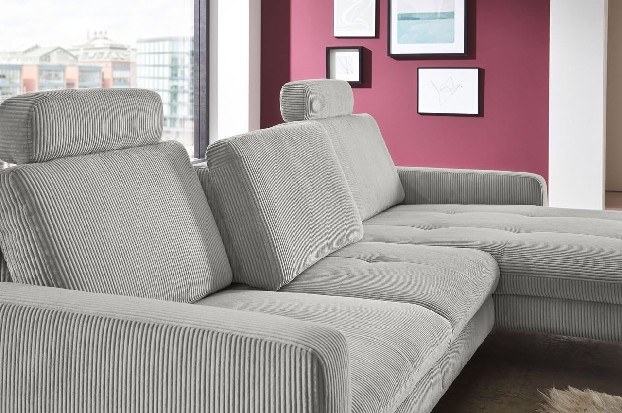mp in20110 ecksofa rechts cord grau milieu detailbild sitztiefenverstellung mp in20110 ecksofa rechts cord grau milieu detailbild sitztiefenverstellung
