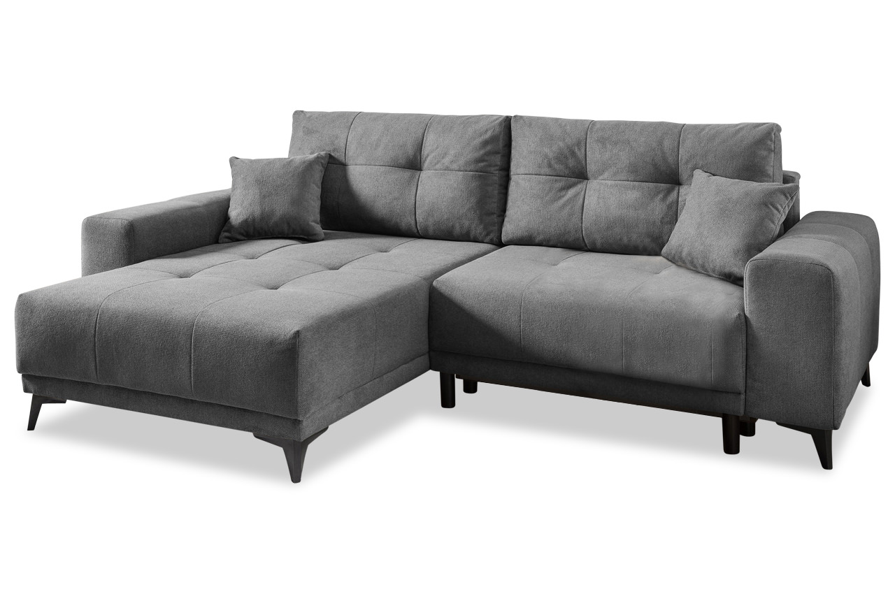 Benformato Ecksofa Appassito links mit Schlaffunktion