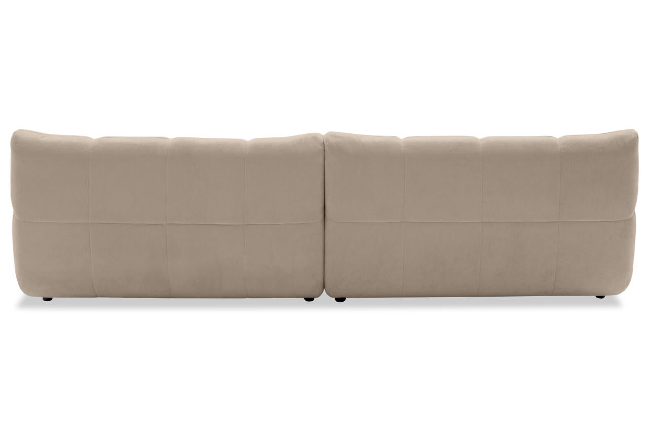 graceland ecksofa mit recamiere links roma taupe rueckansicht frontal graceland ecksofa mit recamiere links roma taupe rueckansicht frontal