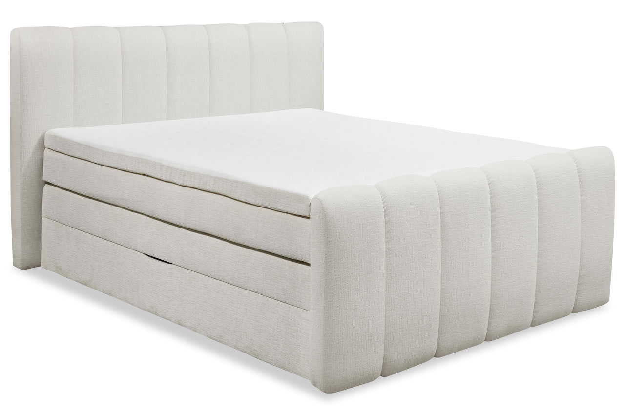 dakota boxspringbett 180x200 stoff tresor 22 ivory ohne kissen dakota boxspringbett 180x200 stoff tresor 22 ivory ohne kissen