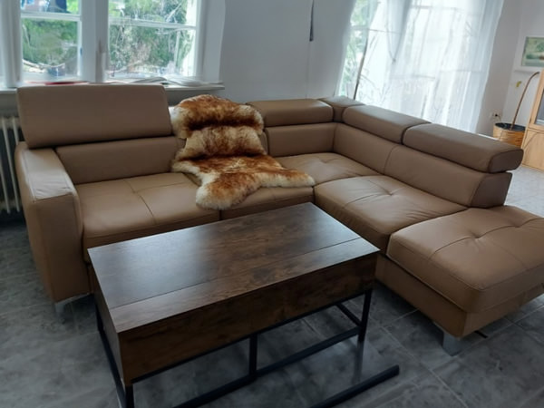 Kundenbild Ecksofa Sammy OTM Leder COT07 MR M9003BB