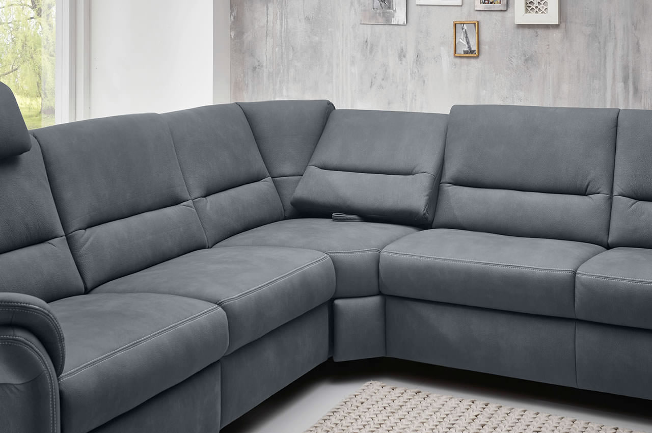 ze em16033 wohnlandschaft variante links stoff mammut steel milieu detailbild relaxecke