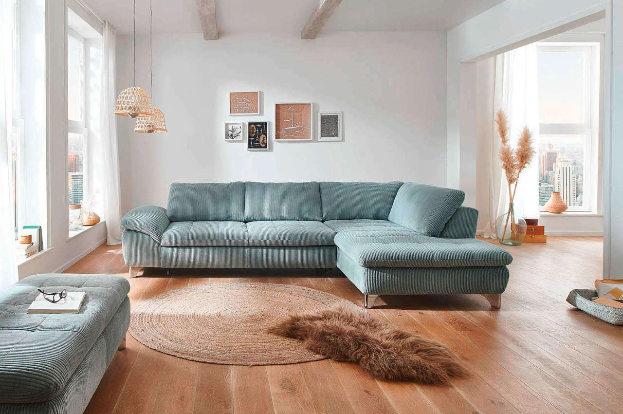 IN14007 Chatelet Cord Aqua Rechts 5