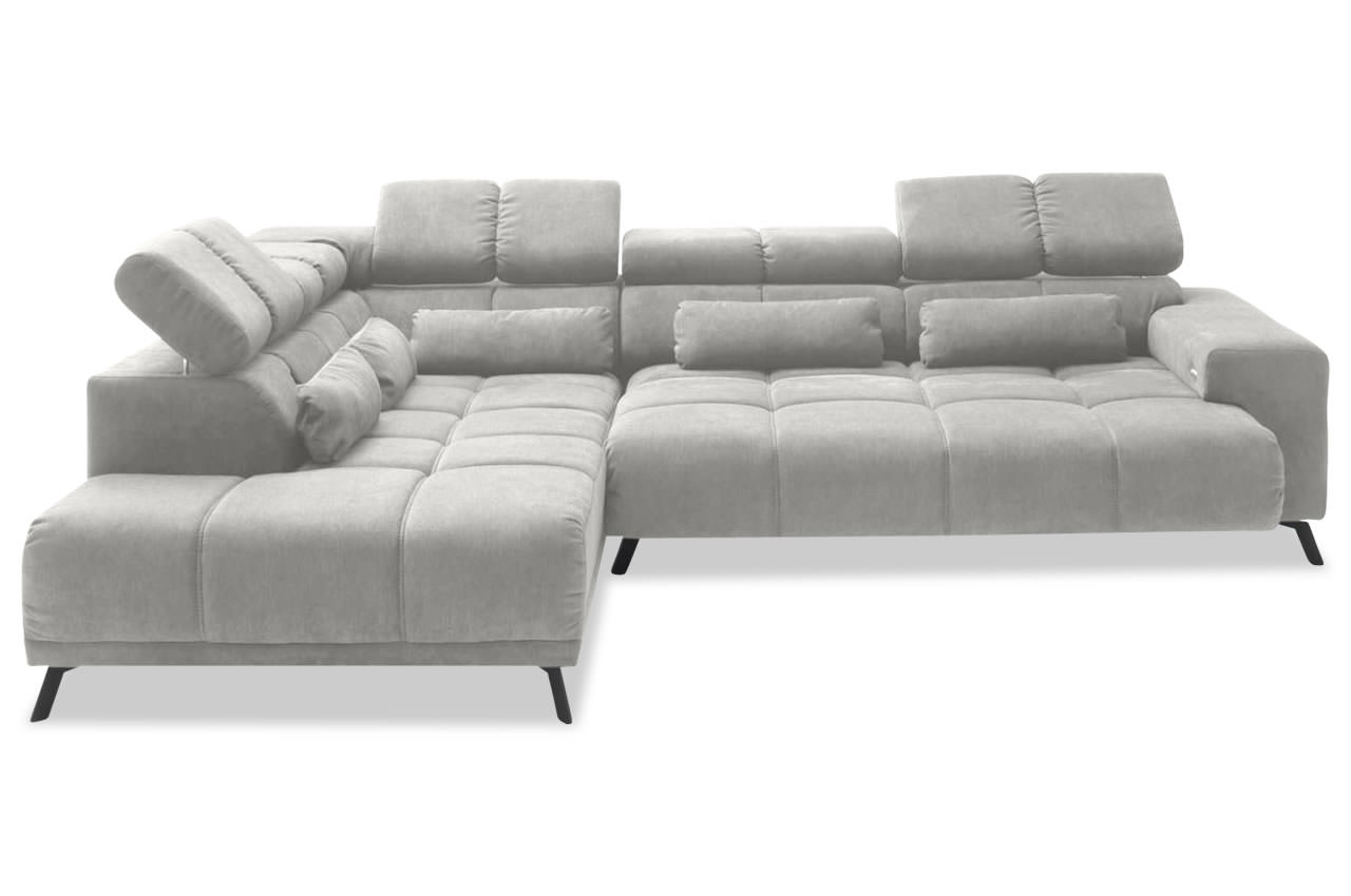 inside ecksofa links stoff aragon 80 silber frontansicht inside ecksofa links stoff aragon 80 silber frontansicht
