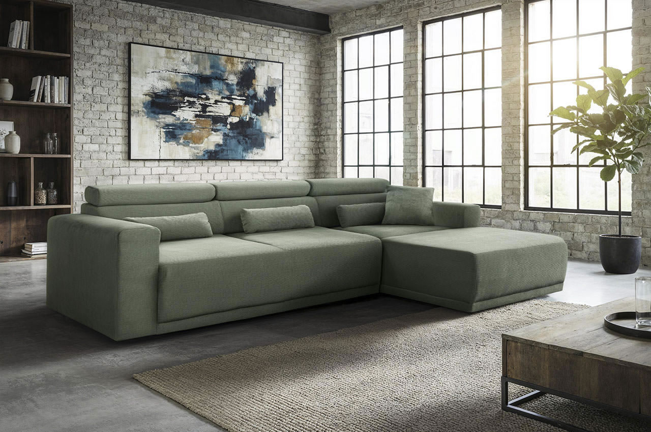 carlos ecksofa rechts feincord fjord 77 winter moss milieubild