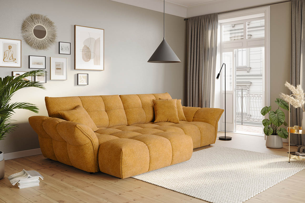 ecksofa tino links in cloud a062 gold milieubild ecksofa tino links in cloud a062 gold milieubild