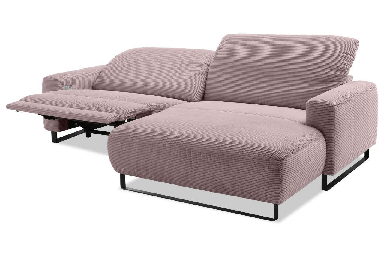 empire ecksofa rechts cord rosa relaxfunktion empire ecksofa rechts cord rosa relaxfunktion