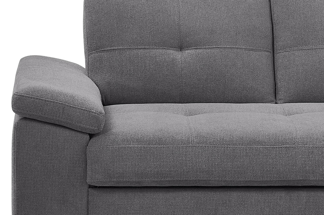 wali ecksofa ottomane rechts stoff coroni 9309 dunkelgrau detailbild armlehne