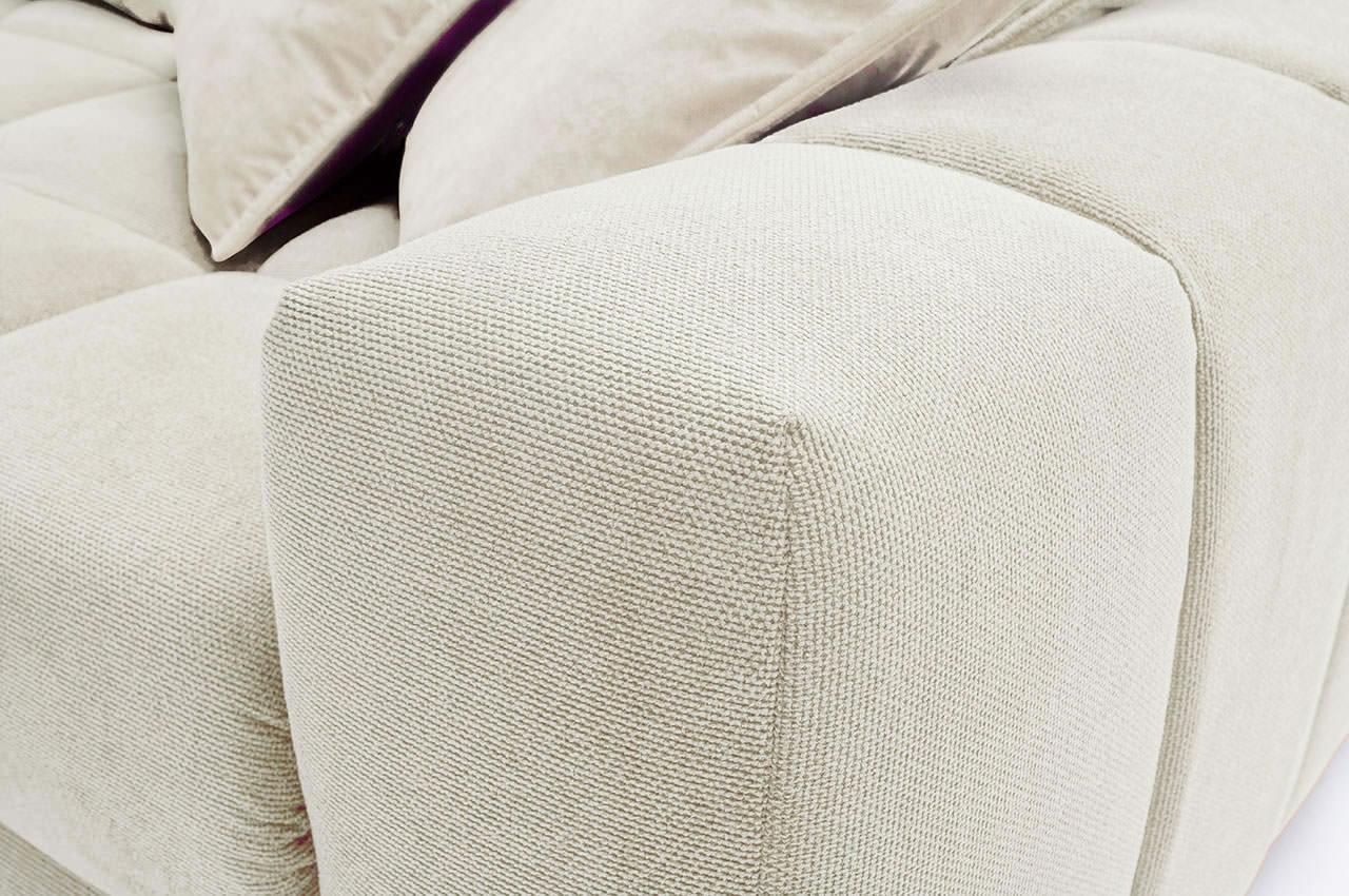 estrella ecksofa links stoff miami 01 natur detailbild armlehne