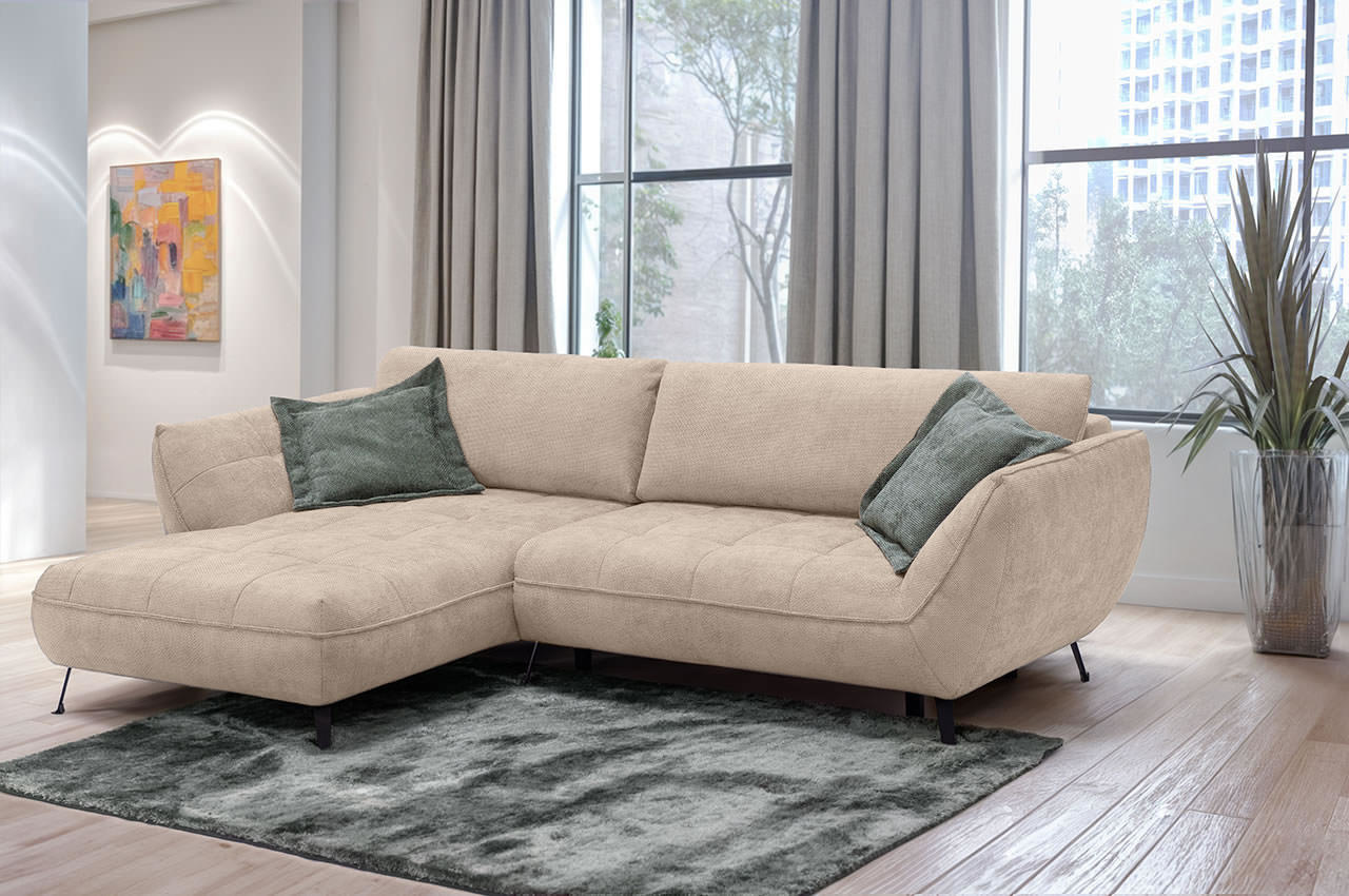 samoa ecksofa links stoff flow 02 hellbraun milieubild