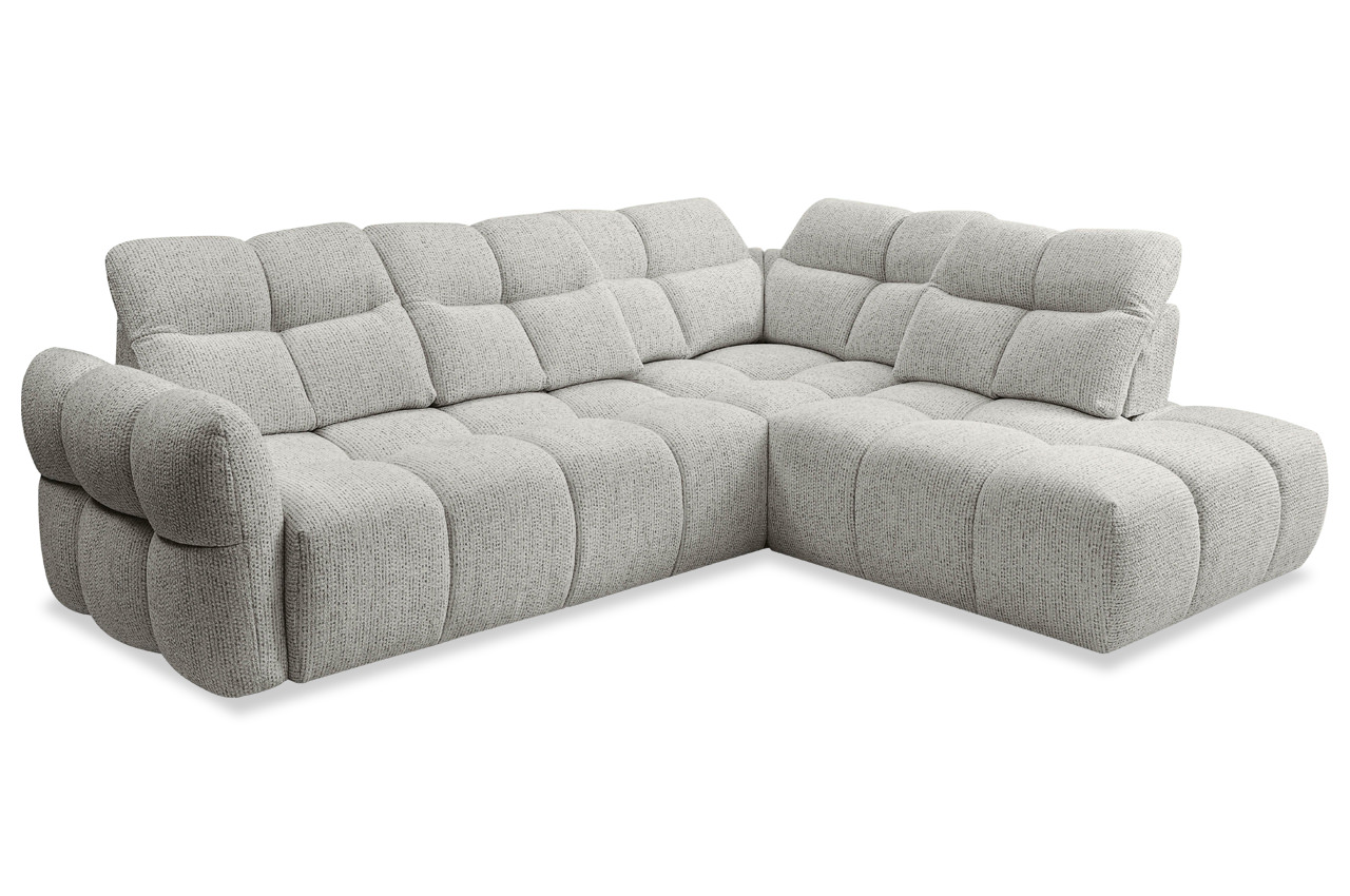 calma benix ecksofa rechts in kansas 12 grau