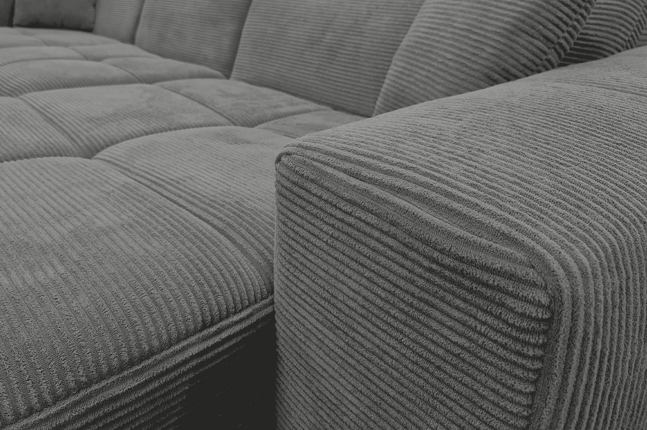 toni ecksofa rechts cord hydra 13 anthrazit detailbild