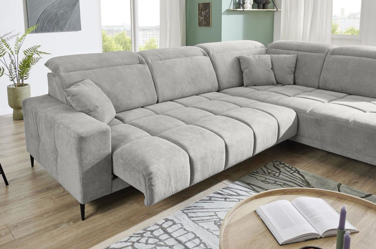 livorno ecksofa mit ottomane rechts aragon 80 silber detailbild sitztiefenverstellung livorno ecksofa mit ottomane rechts aragon 80 silber detailbild sitztiefenverstellung
