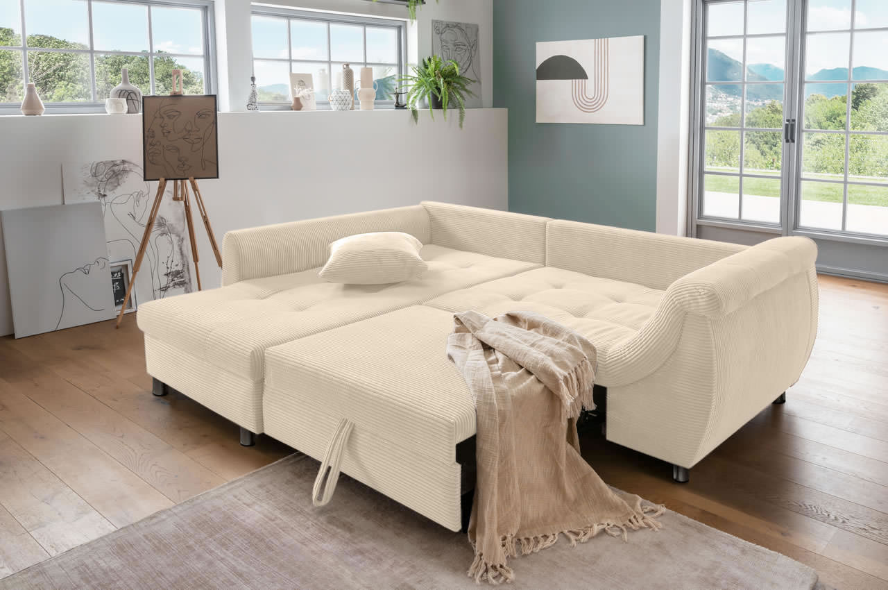 benformato agira ecksofa links 4808 beige milieu mit schlaffunktion benformato agira ecksofa links 4808 beige milieu mit schlaffunktion