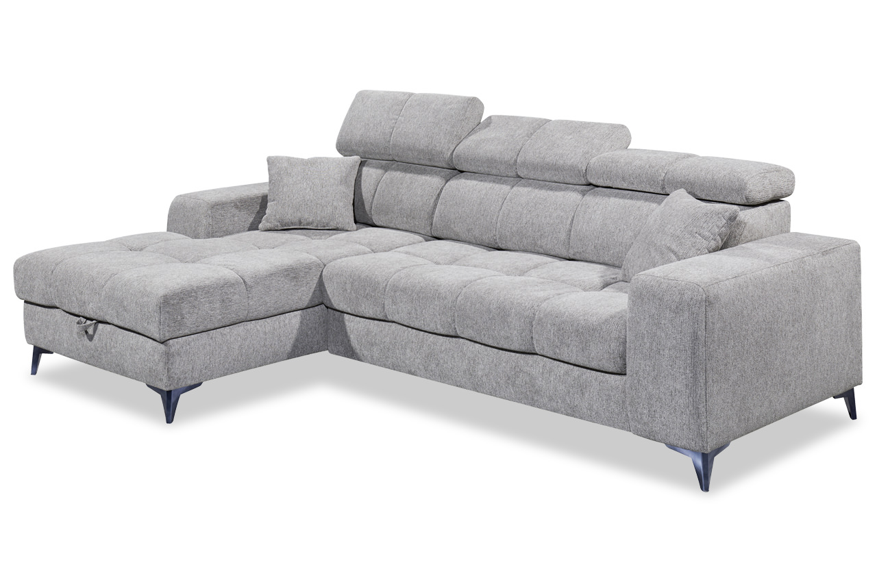 Ecksofa Sydney 2 links Glow 05 Taupe