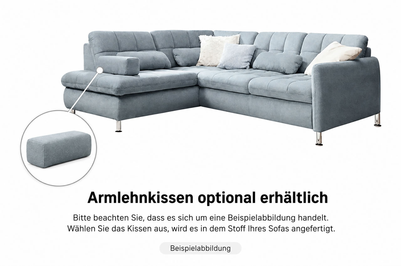 Pina Armlehnenkissen Schaubild