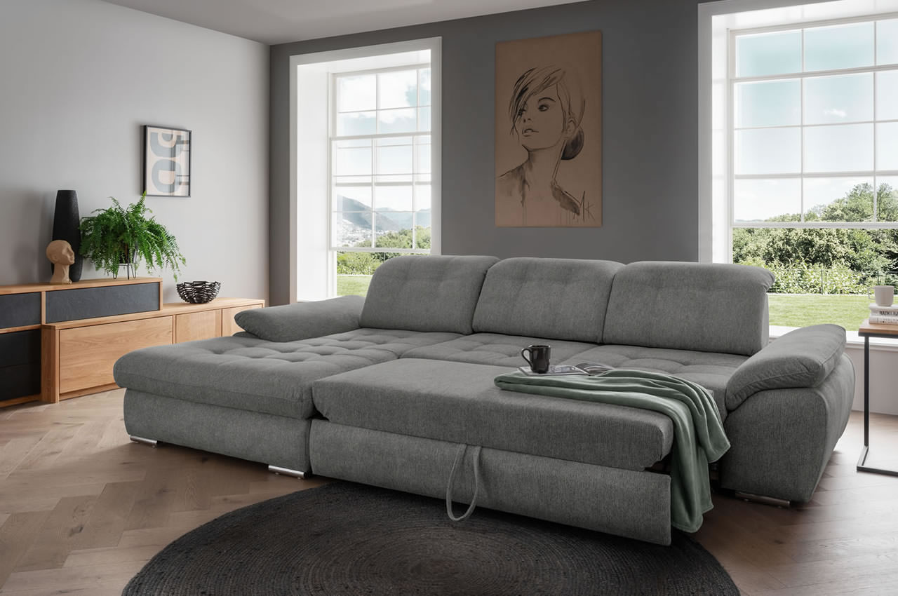 benformato ecksofa rigatti links coroni 9309 dunkelgrau milieu schlaffunktion