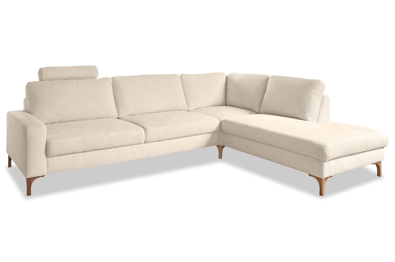 ecksofa coast ottomane rechts cord nature ecksofa coast ottomane rechts cord nature