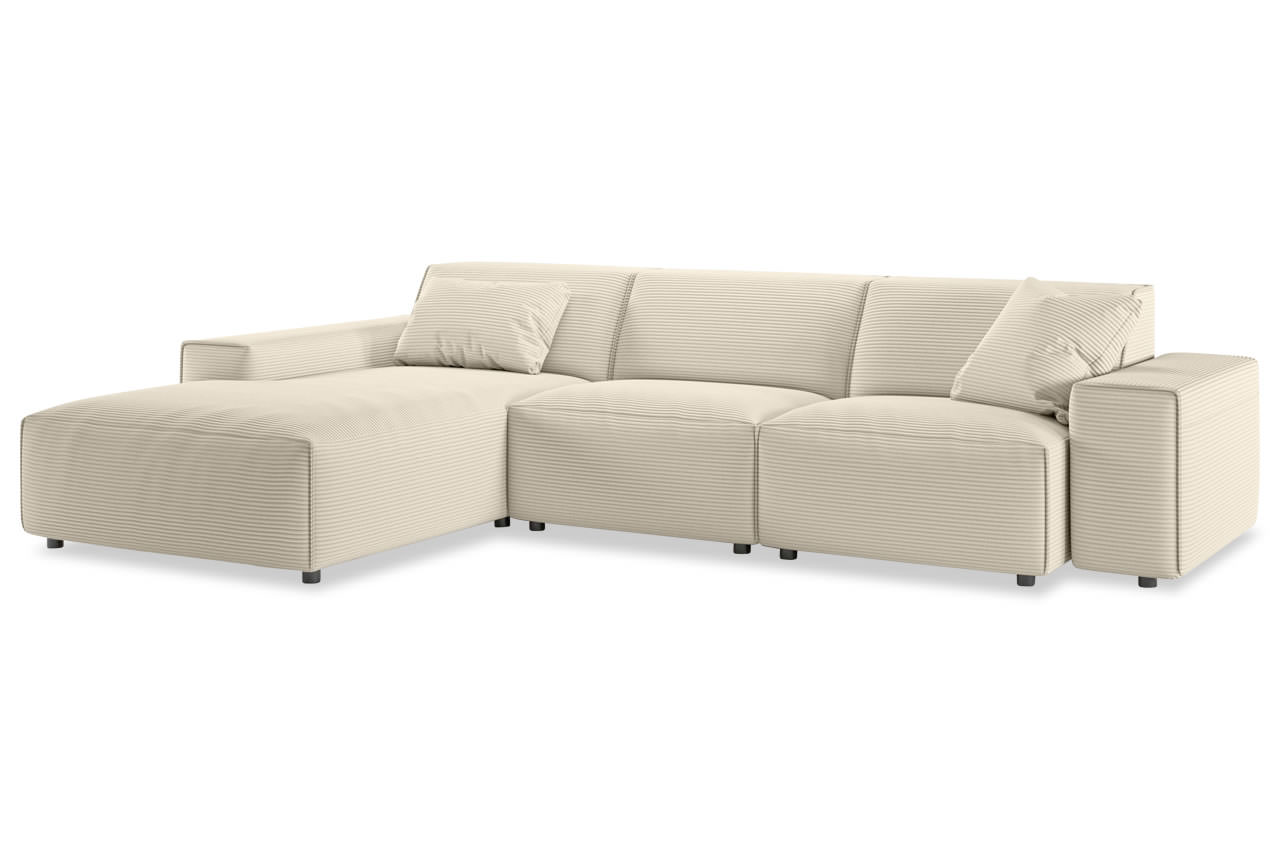 easport ecksofa links cord nature