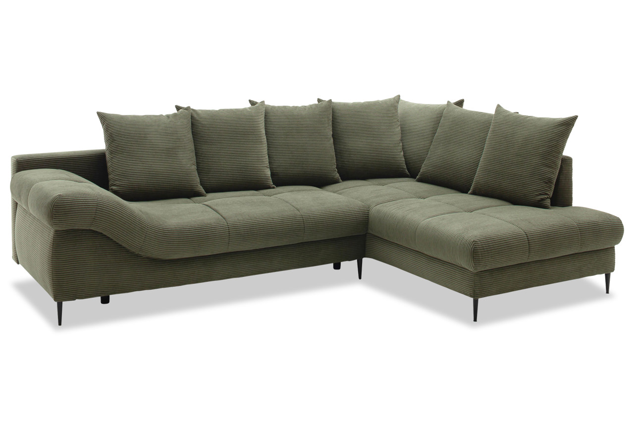 oregon ecksofa rechts cord stripes 8641 gruen oregon ecksofa rechts cord stripes 8641 gruen