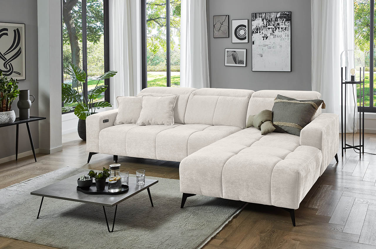 porto ecksofa rechts stoff vibe 03 creme milieubild porto ecksofa rechts stoff vibe 03 creme milieubild