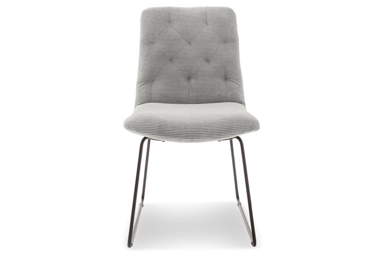 Feincord Silber
