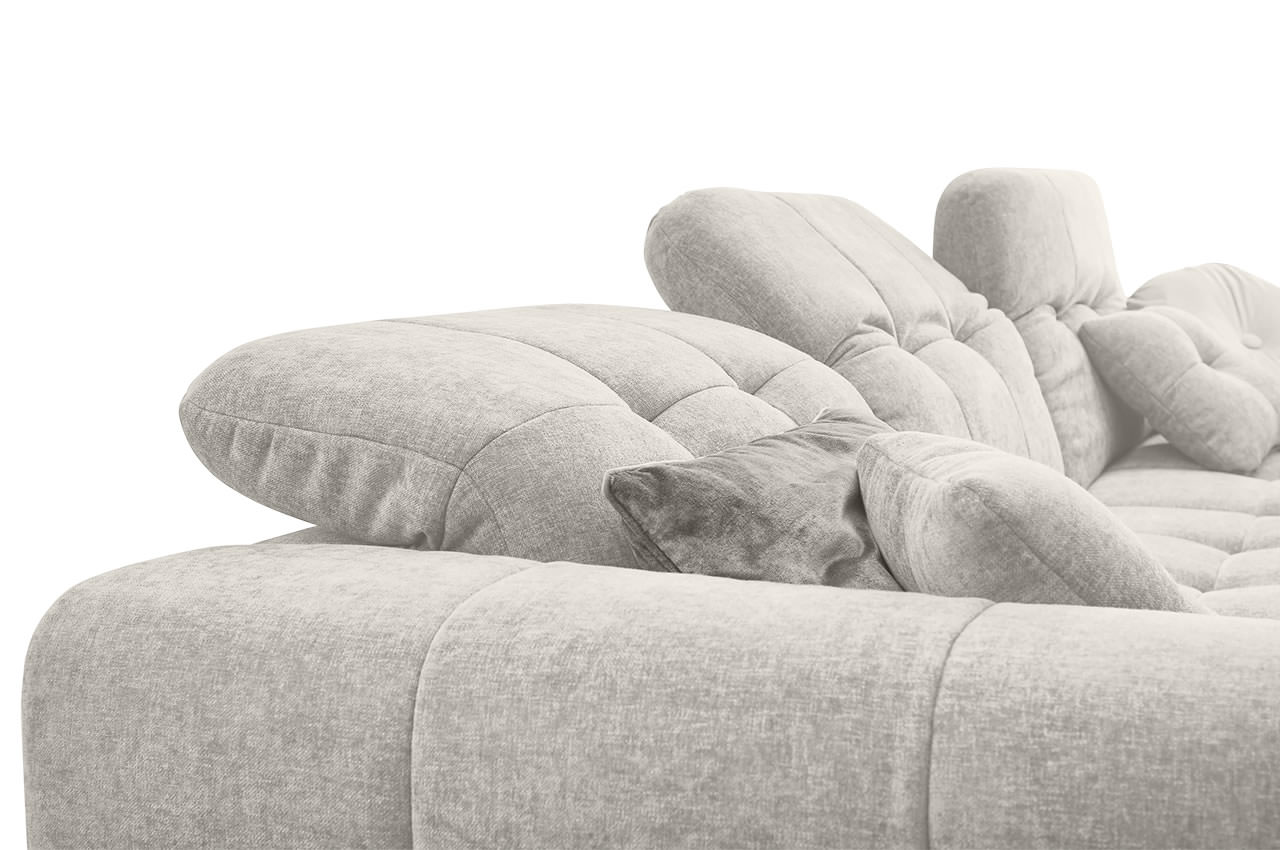 luguria ecksofa rechts 6174 beige detailbild kopfteilverstellung luguria ecksofa rechts 6174 beige detailbild kopfteilverstellung