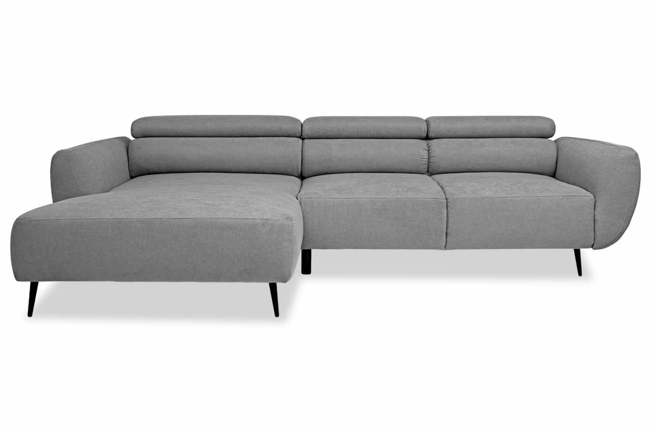 alisson ecksofa links stoff enjoy new 21 hellgrau frontansicht