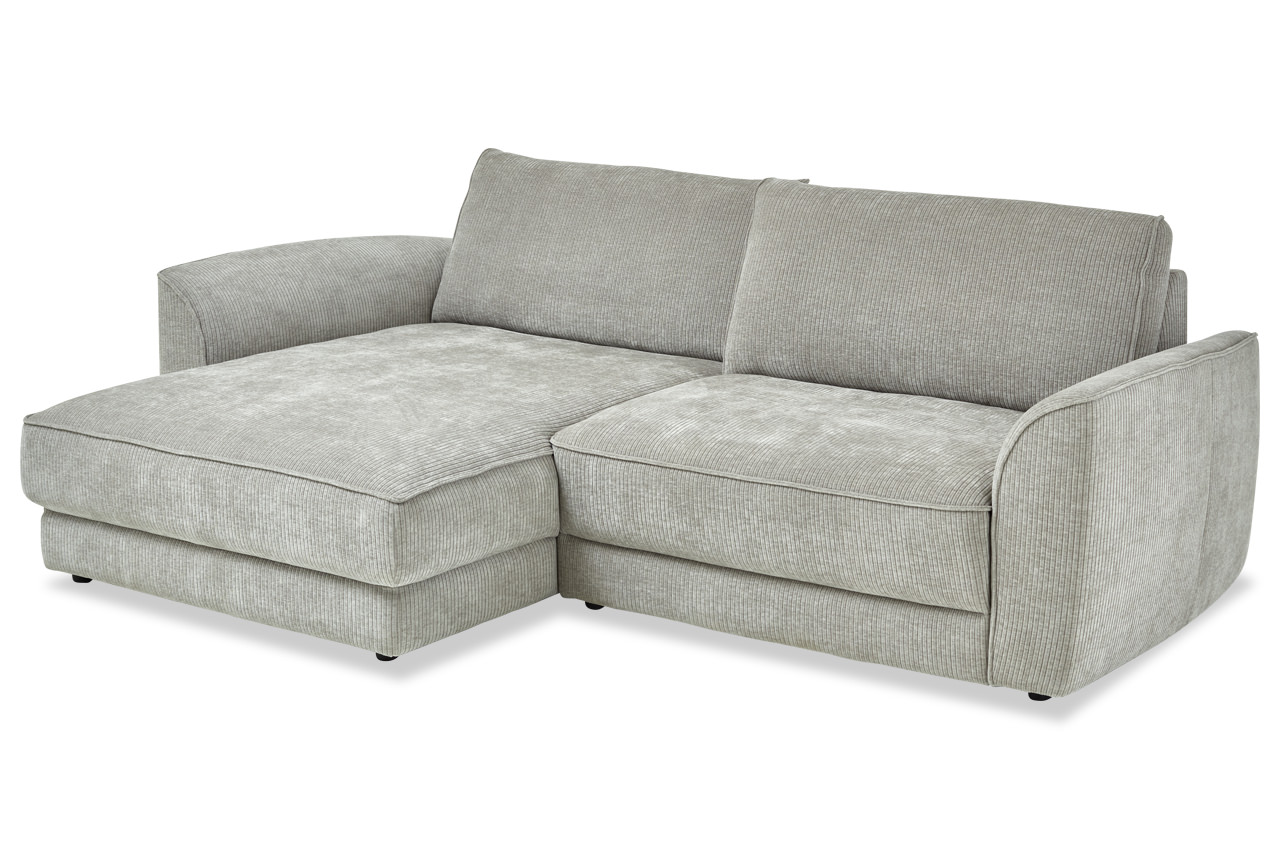 ze em24138 ecksofa links stoff racer silber ohne dekokissen