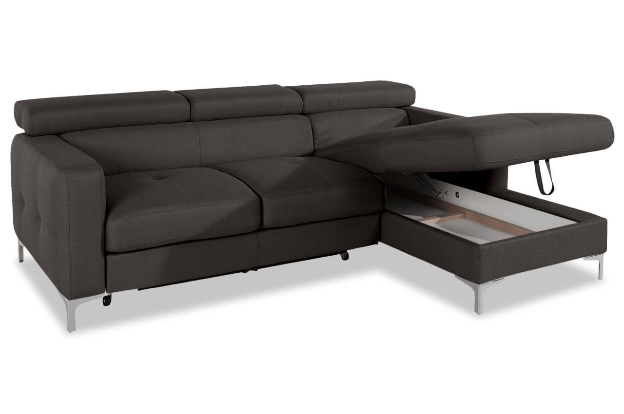 Sammy ecksofa recamiere rechts all sense f180 mud bettkasten Sammy ecksofa recamiere rechts all sense f180 mud bettkasten