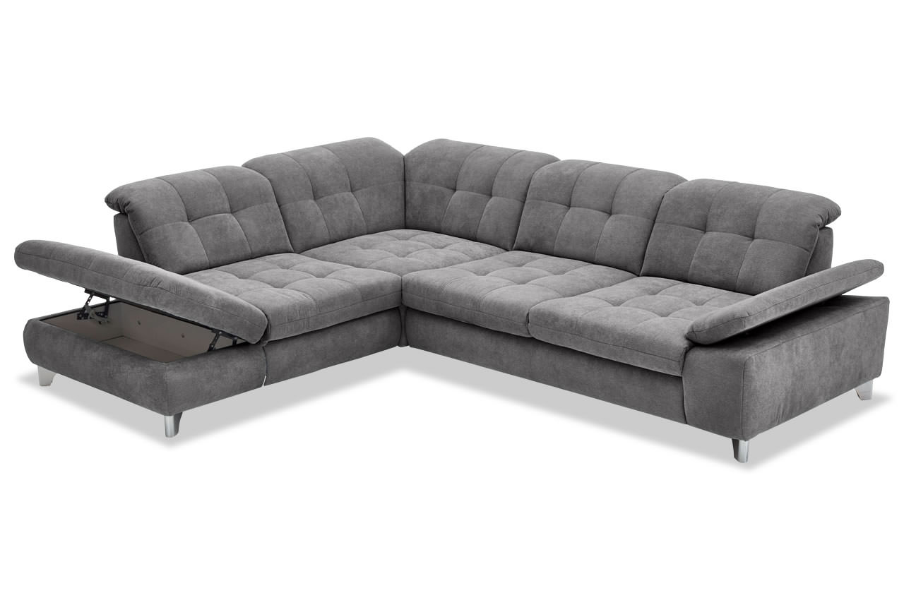 mp in18012 ecksofa links stoff belle grau bettkasten mp in18012 ecksofa links stoff belle grau bettkasten