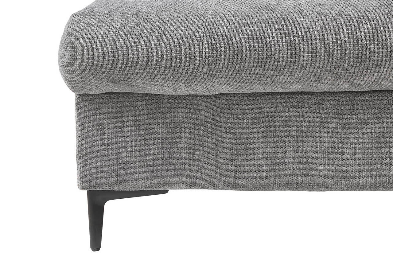neapel ecksofa links corto 9751 grau detailbild fuss neapel ecksofa links corto 9751 grau detailbild fuss
