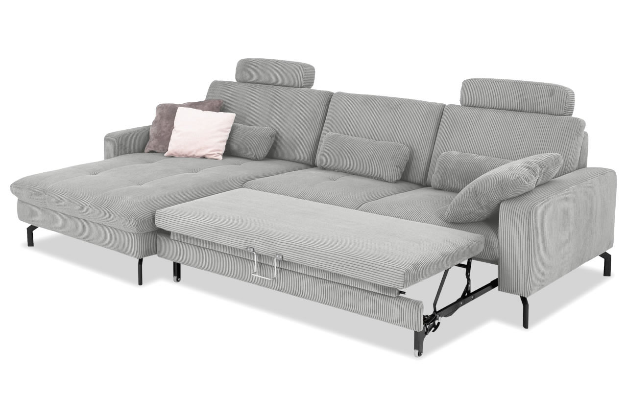 mp in20110 ecksofa links cord grau schlaffunktion mp in20110 ecksofa links cord grau schlaffunktion
