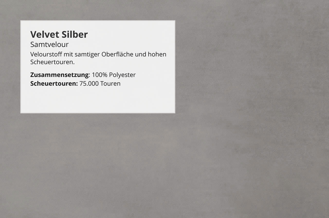 Velvet Silber